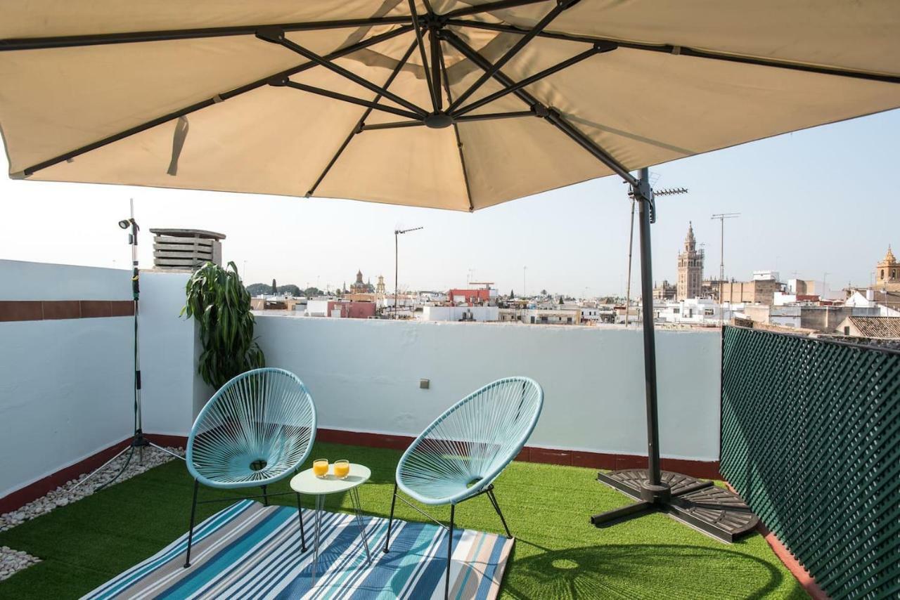 Apartmán Atico Centrico Con Vistas Sevilla Exteriér fotografie